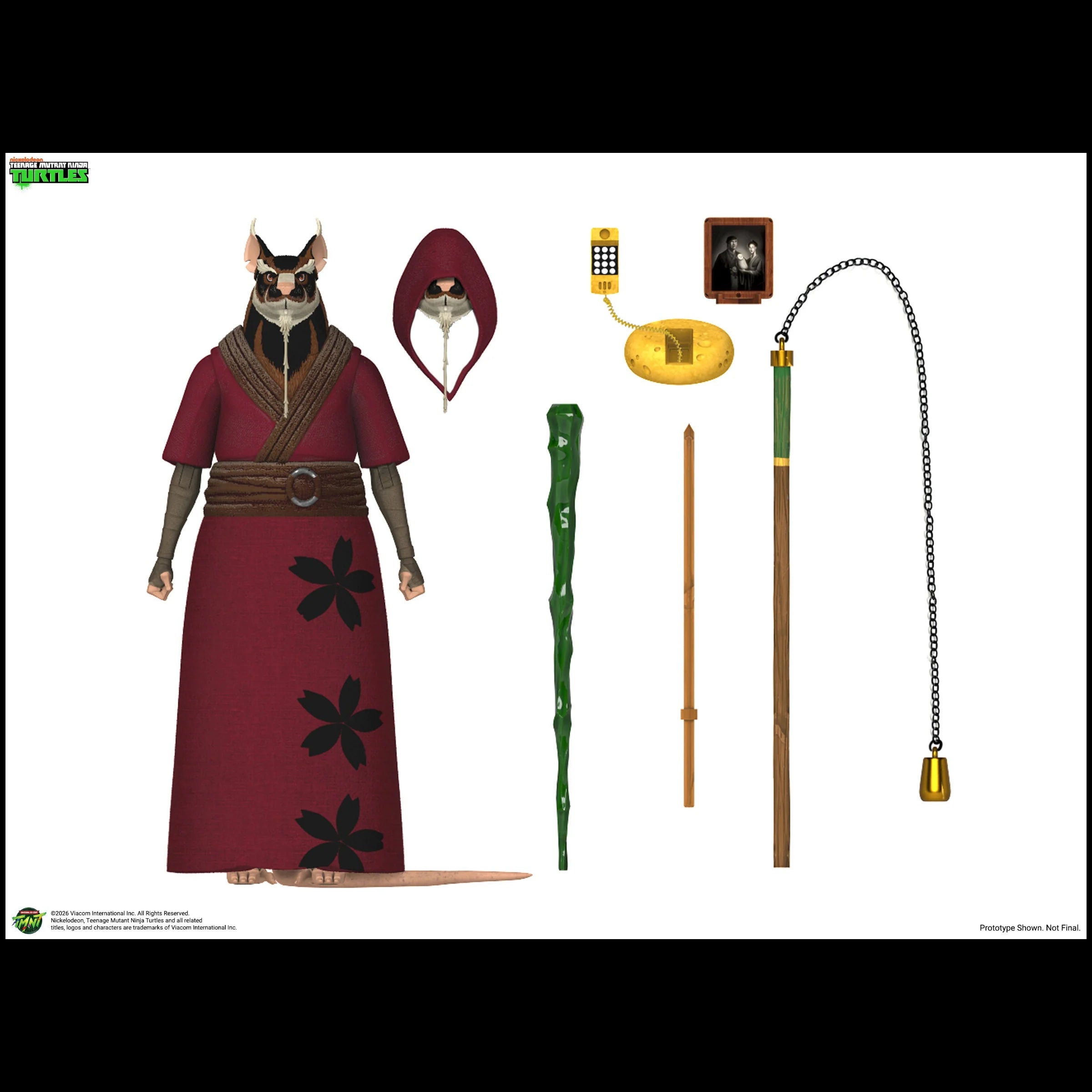 NECA - TMNT (2012 Cartoon Series) - Ultimate Splinter 7" Scale Action Figure (Pre-Order Ships October 2026)