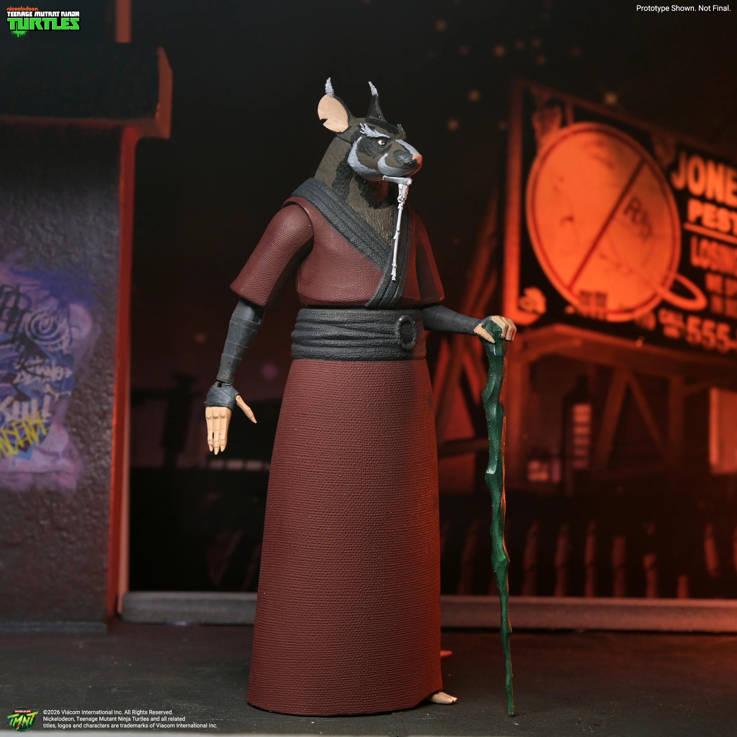 NECA - TMNT (2012 Cartoon Series) - Ultimate Splinter 7" Scale Action Figure (Pre-Order Ships October 2026)