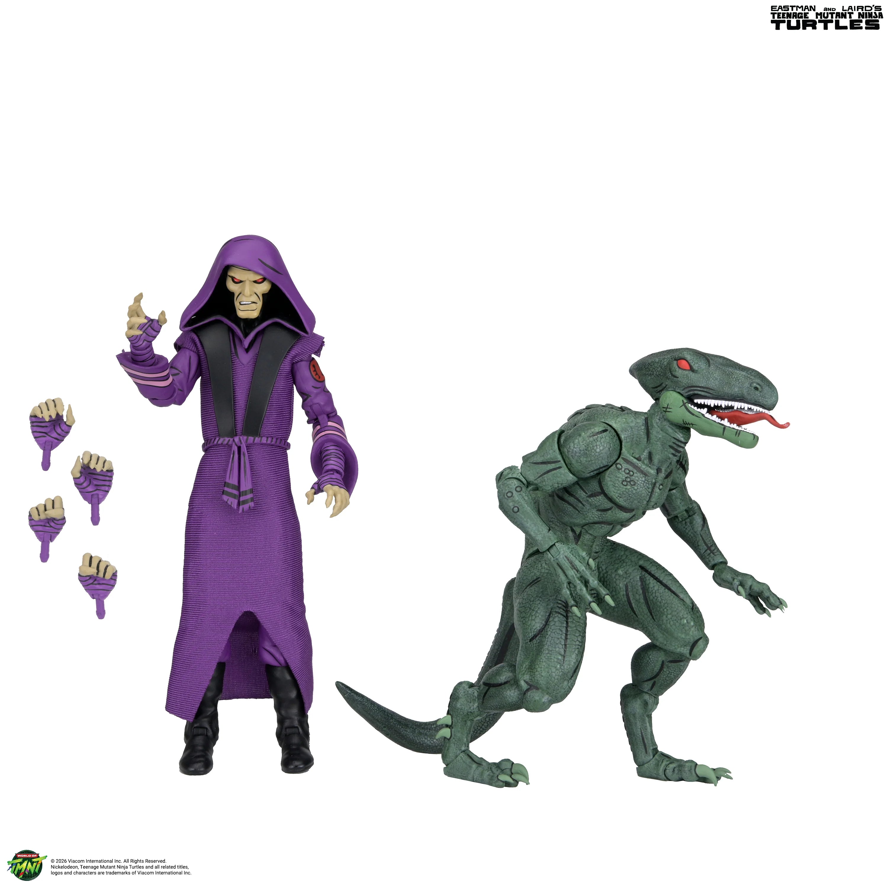 NECA - TMNT (Mirage Comics) - Daimyo Orkai & Raptor 7" Scale Action Figure 2-Pack (Pre-Order Ships October 2026))