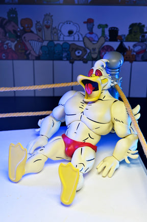 NECA - TMNT: Archie Comics - Stomp Wrestling Ace Duck 7" Scale Action Figure (Pre-Order Ships October 2025)