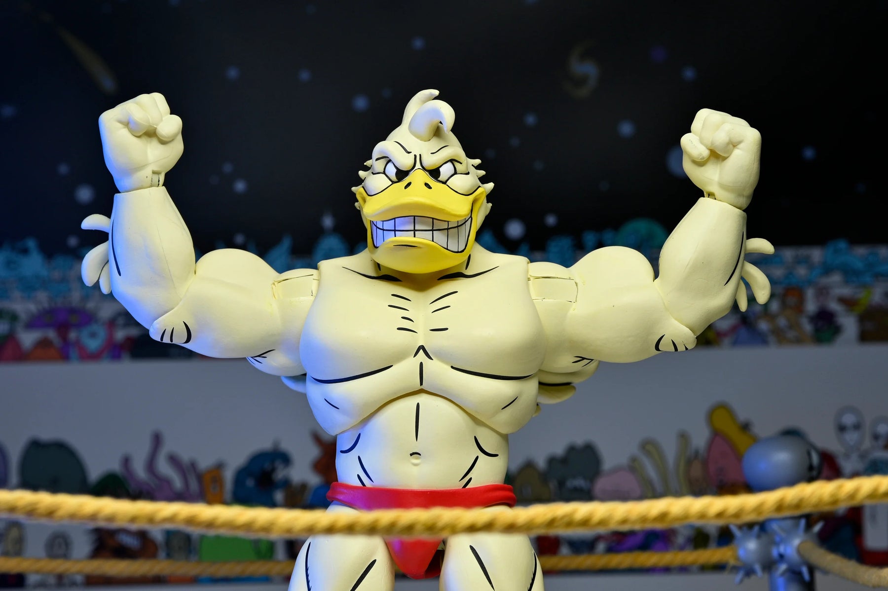 NECA - TMNT: Archie Comics - Stomp Wrestling Ace Duck 7" Scale Action Figure (Pre-Order Ships October 2025)