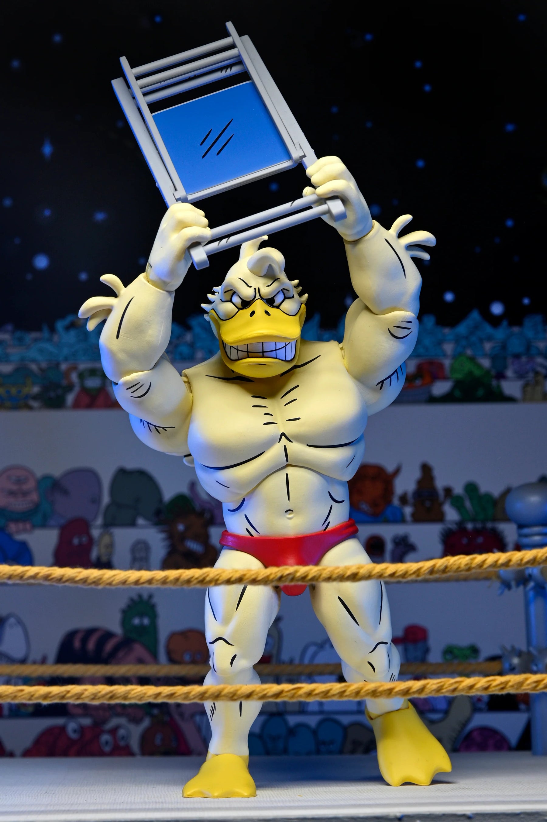 NECA - TMNT: Archie Comics - Stomp Wrestling Ace Duck 7" Scale Action Figure (Pre-Order Ships October 2025)