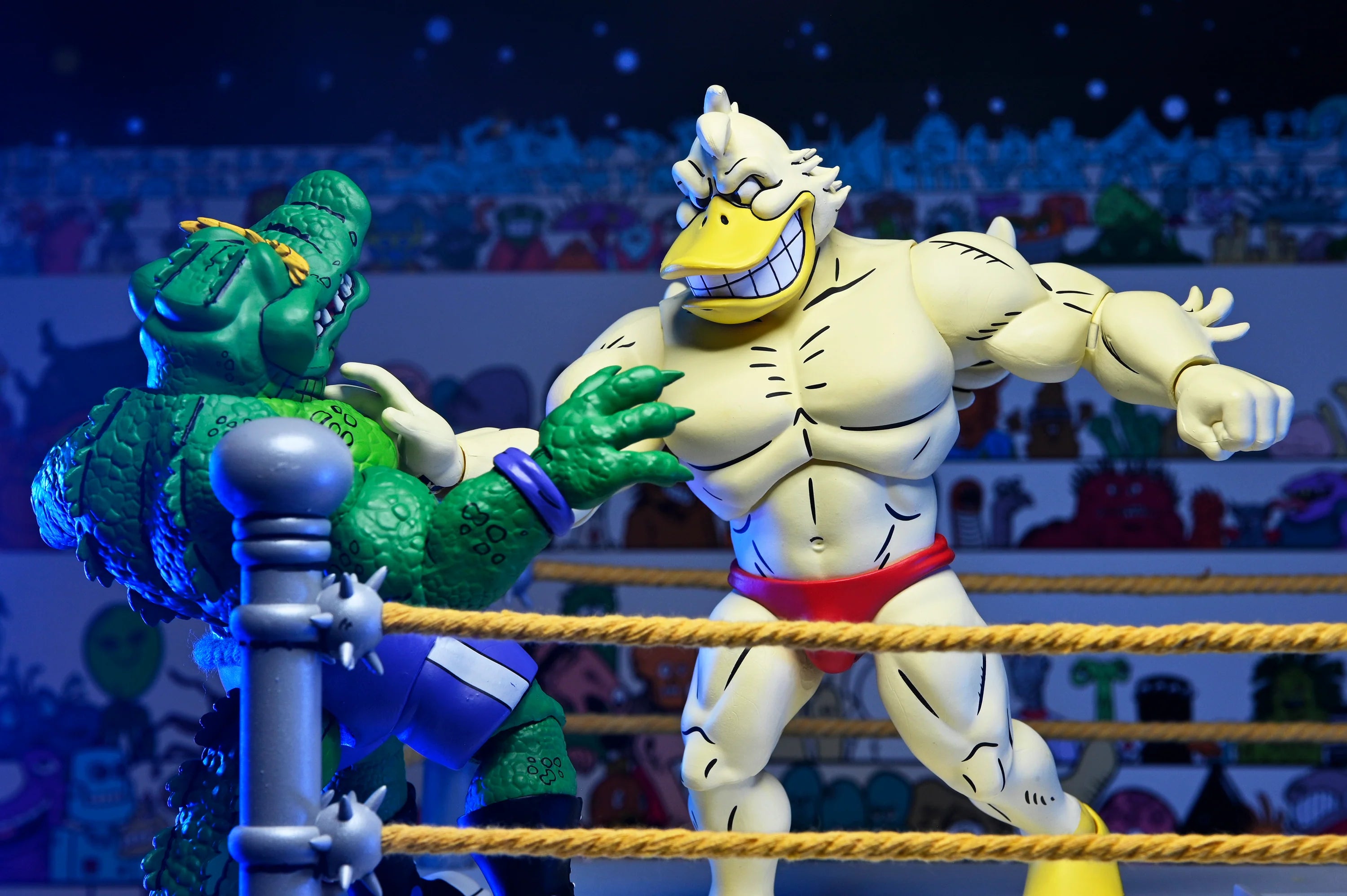 NECA - TMNT: Archie Comics - Stomp Wrestling Ace Duck 7" Scale Action Figure