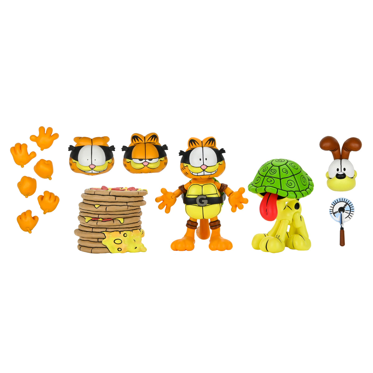 NECA - TMNT: Mirage Comics X Garfield - Ultimate Garfello & Odie 7" Scale Action Figure (Pre-Order Ships February 2026)