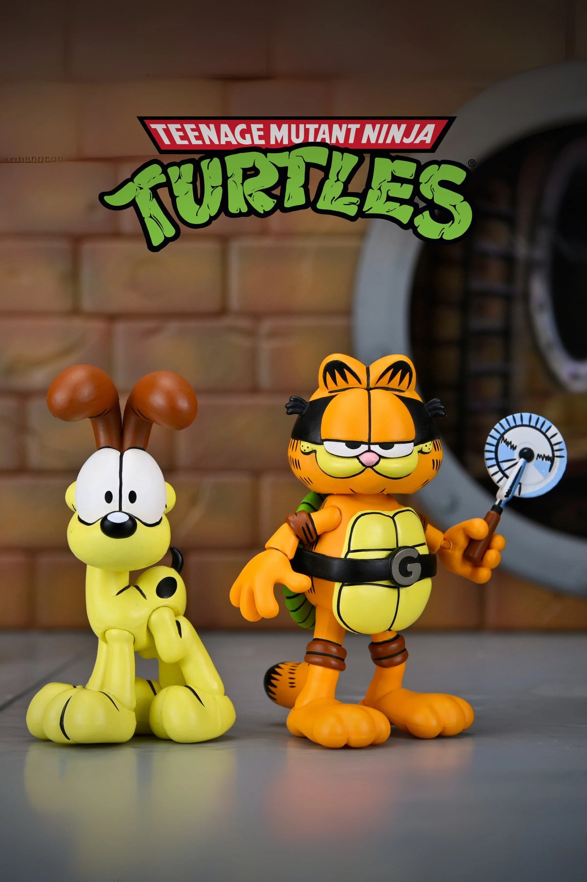 NECA - TMNT: Mirage Comics X Garfield - Ultimate Garfello & Odie 7" Scale Action Figure (Pre-Order Ships February 2026)