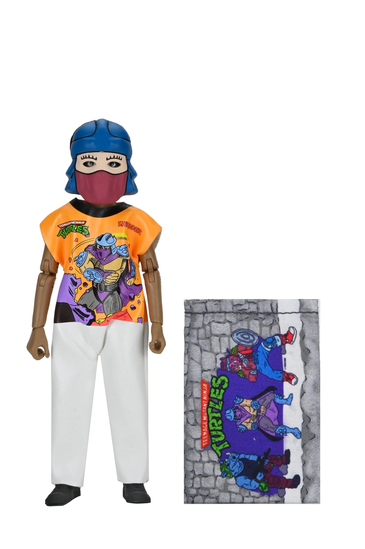 NECA - Ben Cooper Costume Kids Collection - TMNT Shredder (1987 Cartoon) Clothed Action Figure