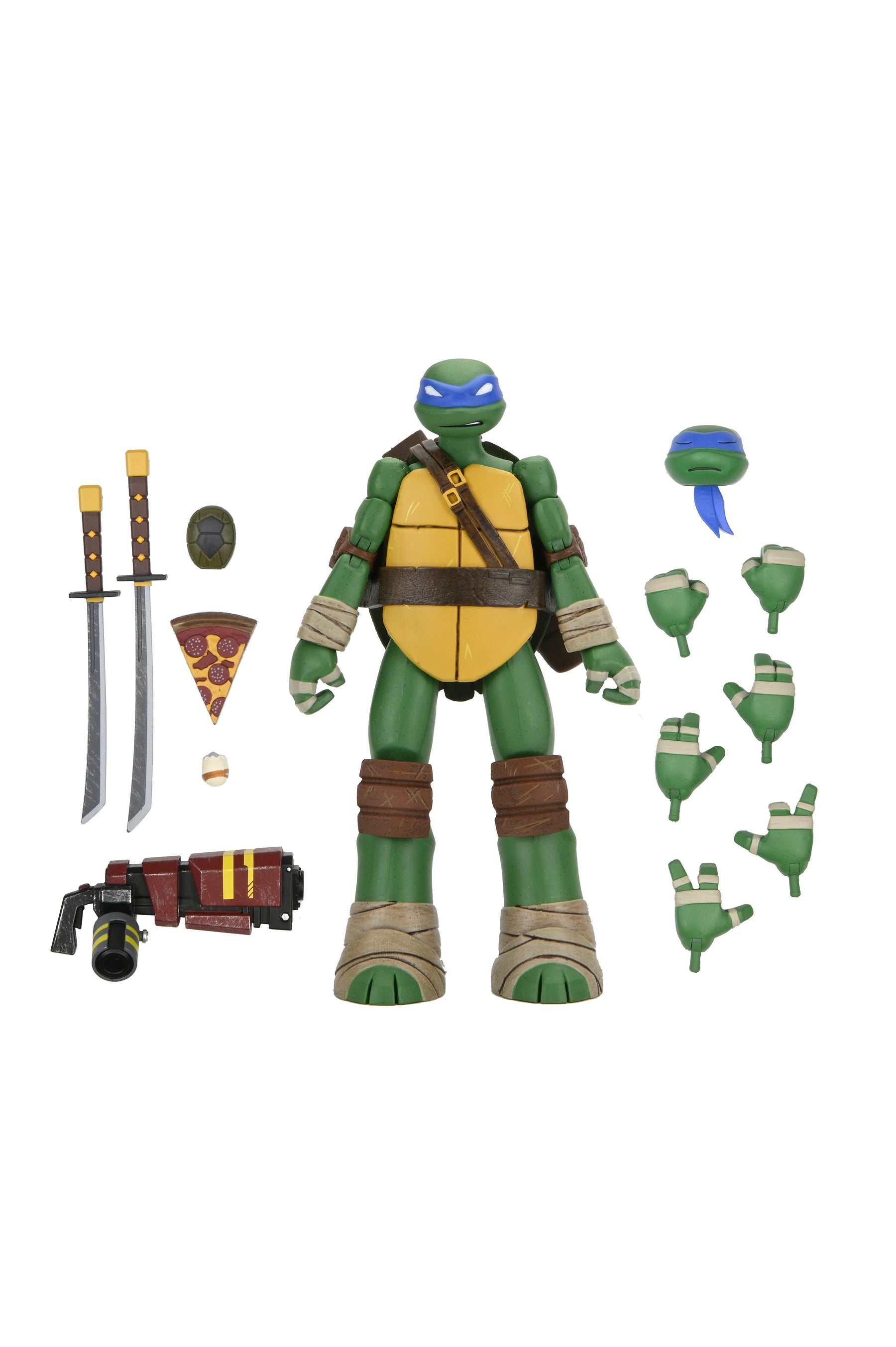 NECA - TMNT (2012 Cartoon Series) 7" Scale Action Figure Bundle 4-Pack (Pre-Order Ships November)
