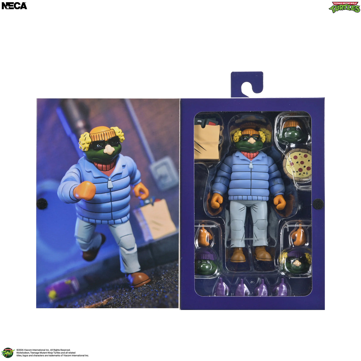 NECA - TMNT (1987 Cartoon) - Ultimate Incognito Michelangelo 7" Scale Action Figure