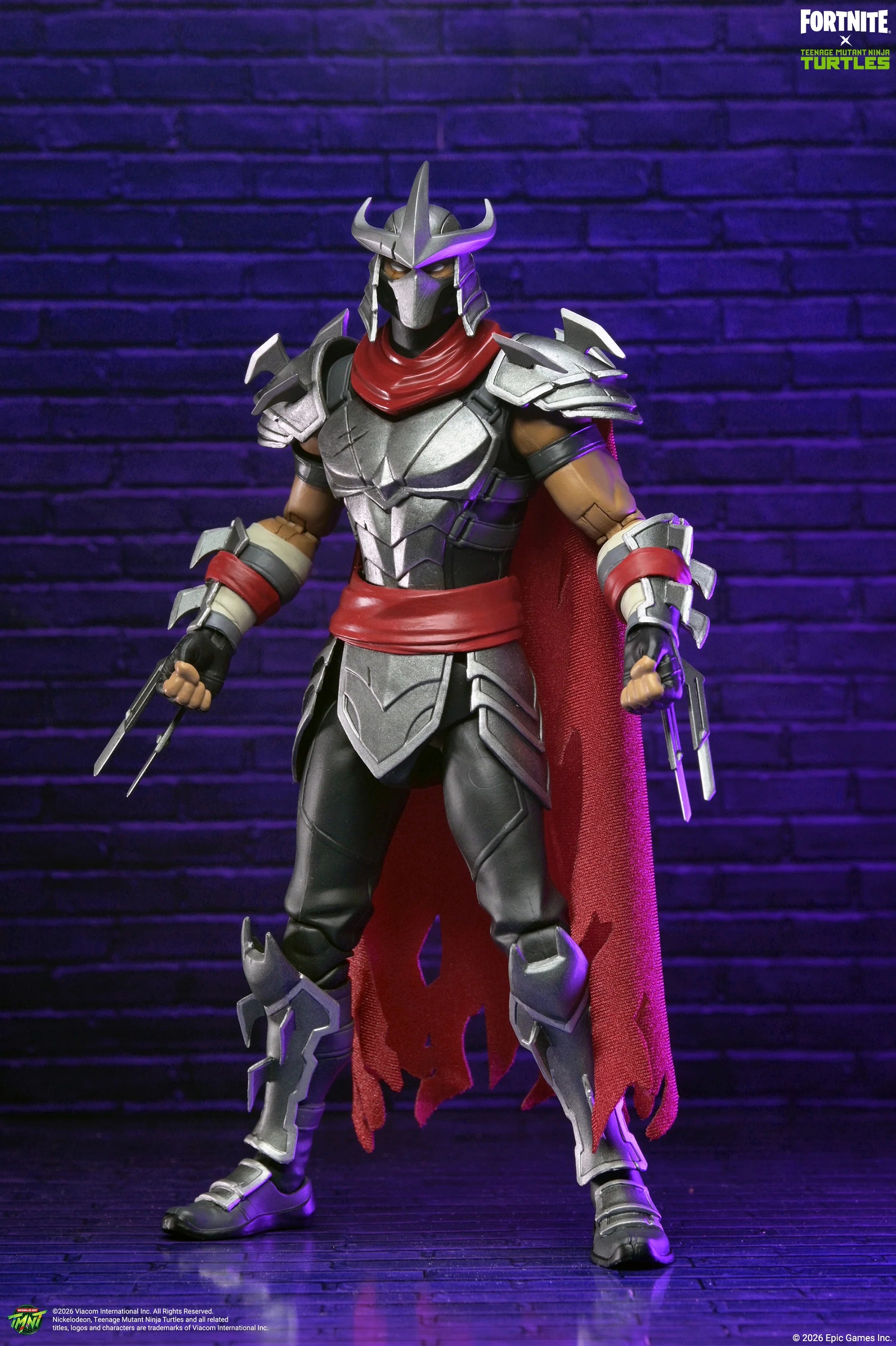 NECA - Fortnite x TMNT - Shredder 7" Scale Action Figure (Pre-Order Ships October 2026)