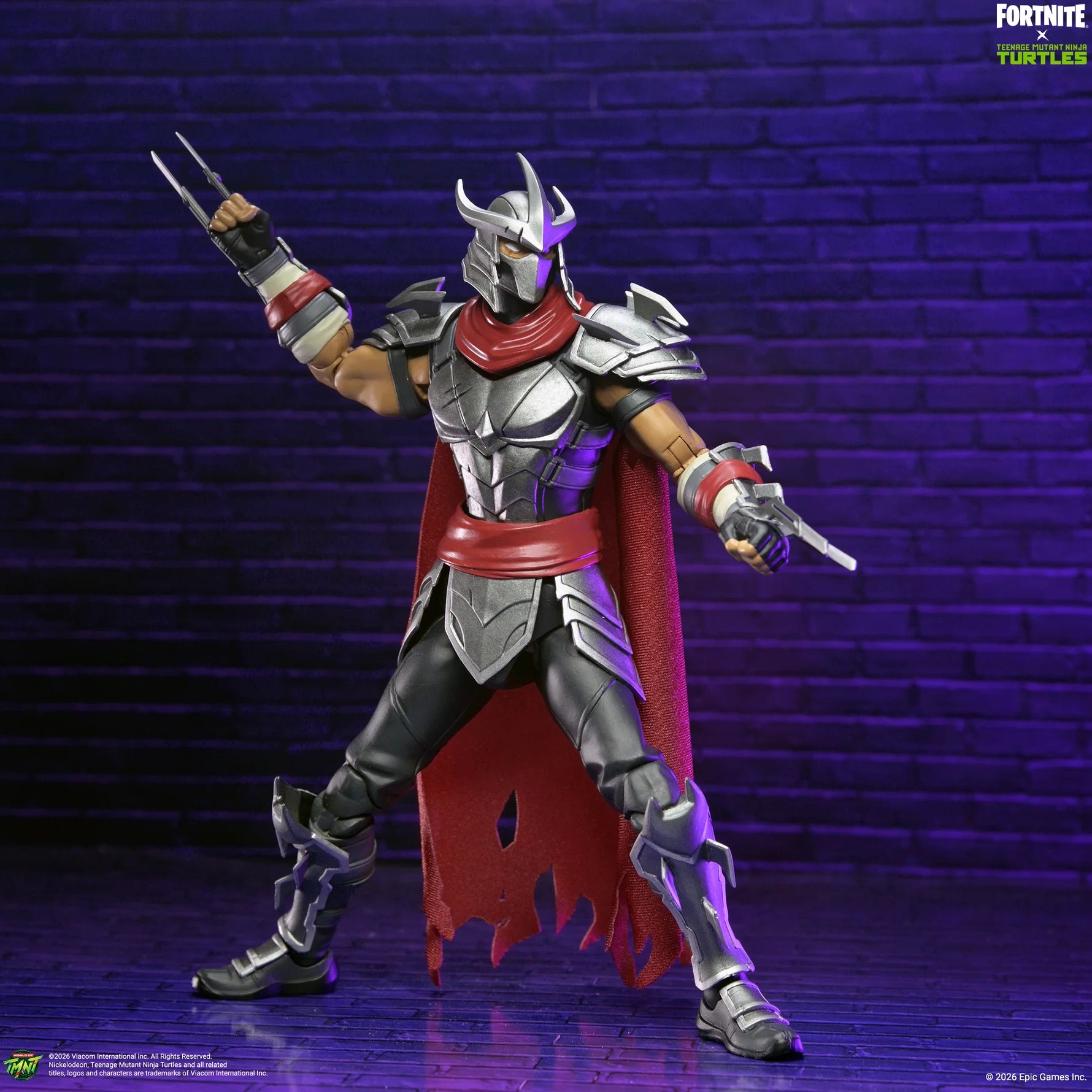 NECA - Fortnite x TMNT - Shredder 7" Scale Action Figure (Pre-Order Ships October 2026)