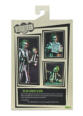 NECA - Beetlejuice Beetlejuice - Ultimate Striped Suit Beetlejuice 7" Scale Action Figure (Pre-Order Ships May 2025)