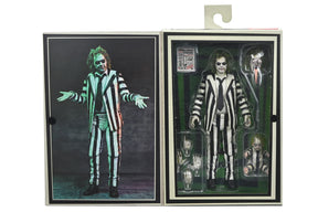 NECA - Beetlejuice Beetlejuice - Ultimate Striped Suit Beetlejuice 7" Scale Action Figure (Pre-Order Ships May 2025)