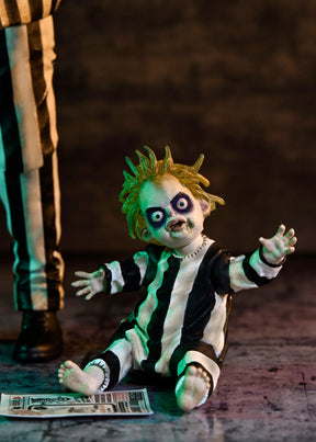 NECA - Beetlejuice Beetlejuice - Ultimate Striped Suit Beetlejuice 7" Scale Action Figure (Pre-Order Ships May 2025)
