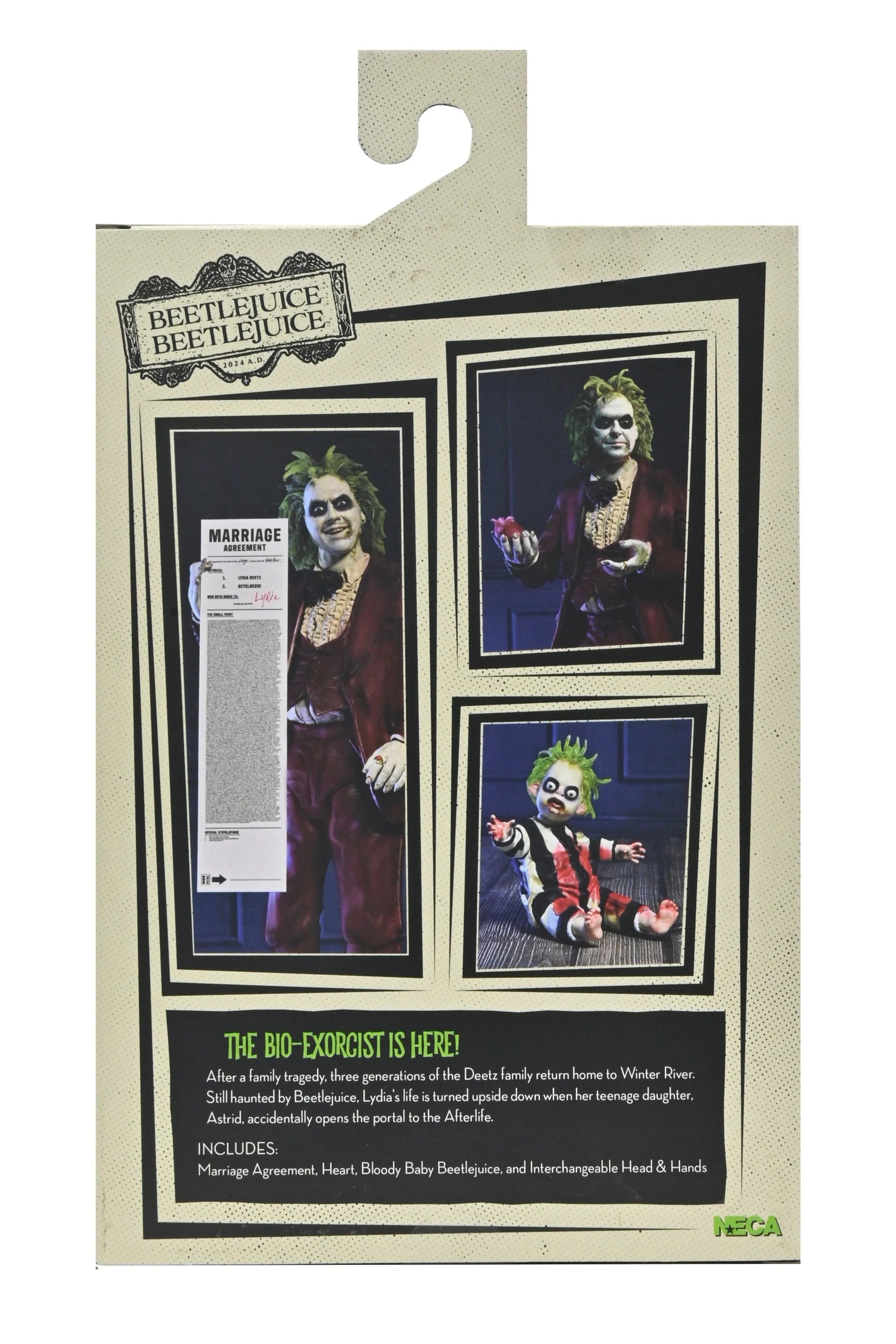 NECA - Beetlejuice Beetlejuice - Ultimate Wedding Tuxedo Beetlejuice 7" Scale Action Figure