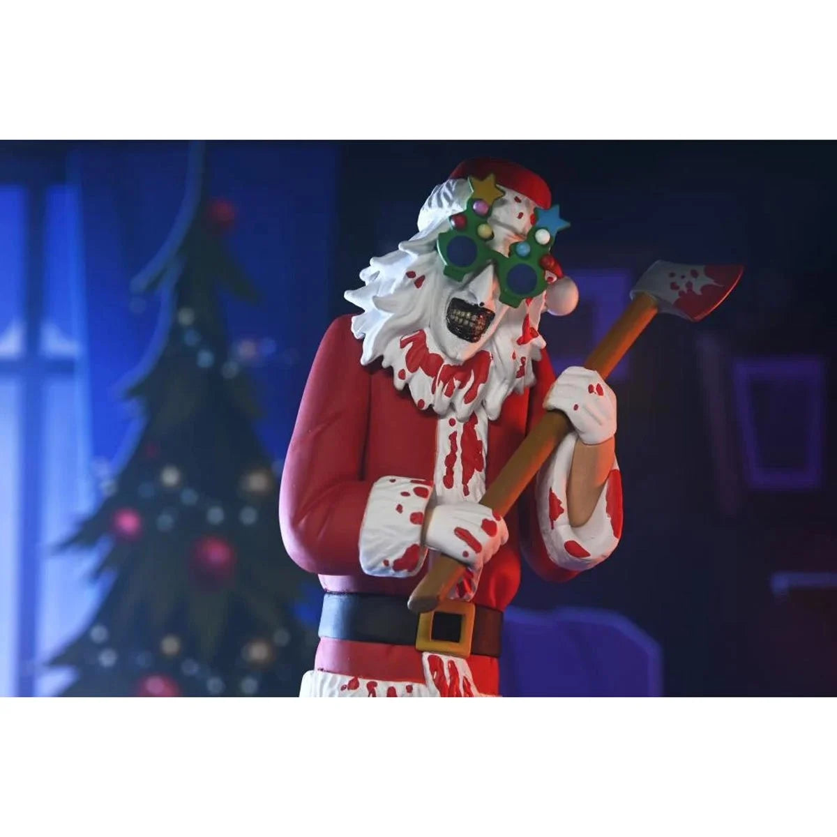 NECA - Toony Terrors - Terrifier 3: Art the Clown (Bloody Santa Suit) 6" Action Figure