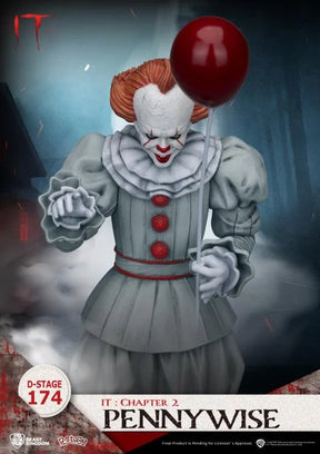 BEAST KINGDOM - IT: Chapter Two D-Stage 174 Pennywise Statue (Pre-Order Ships Q1 2026)