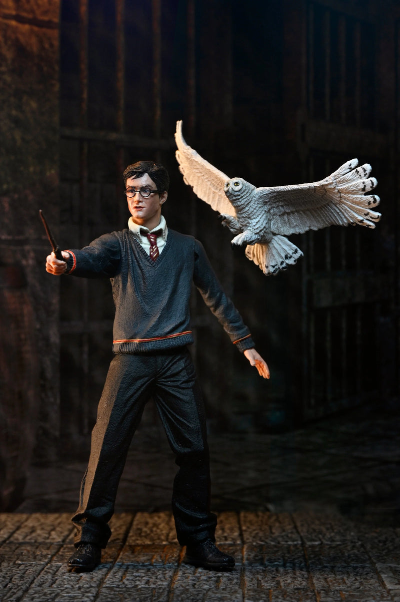 NECA Harry Potter Legacy Collection Wave 1 Bundle - Harry Potter, Dumbledore, Snape and Voldemort 7-inch action figures