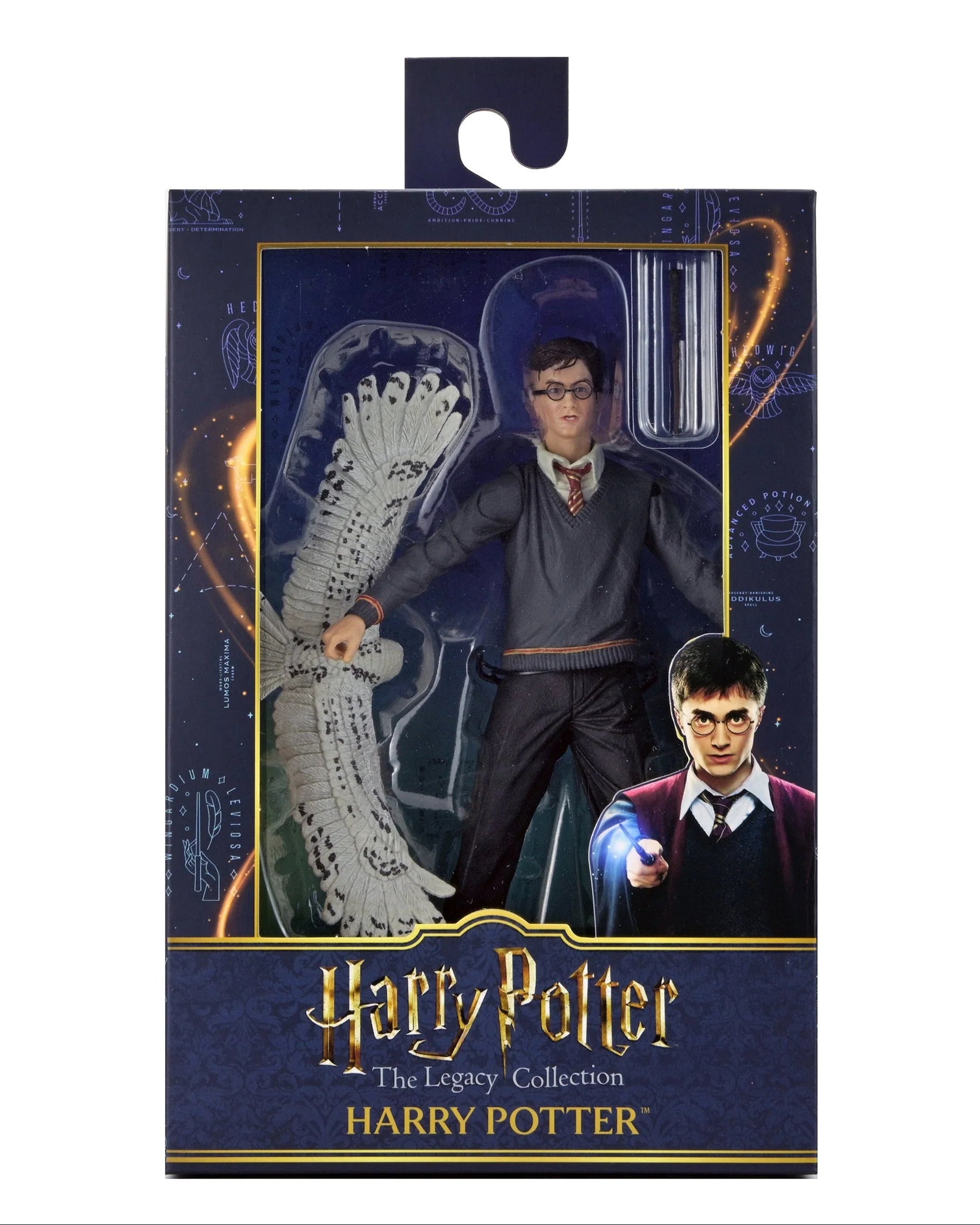 NECA Harry Potter Legacy Collection Wave 1 Bundle - Harry Potter, Dumbledore, Snape and Voldemort 7-inch action figures