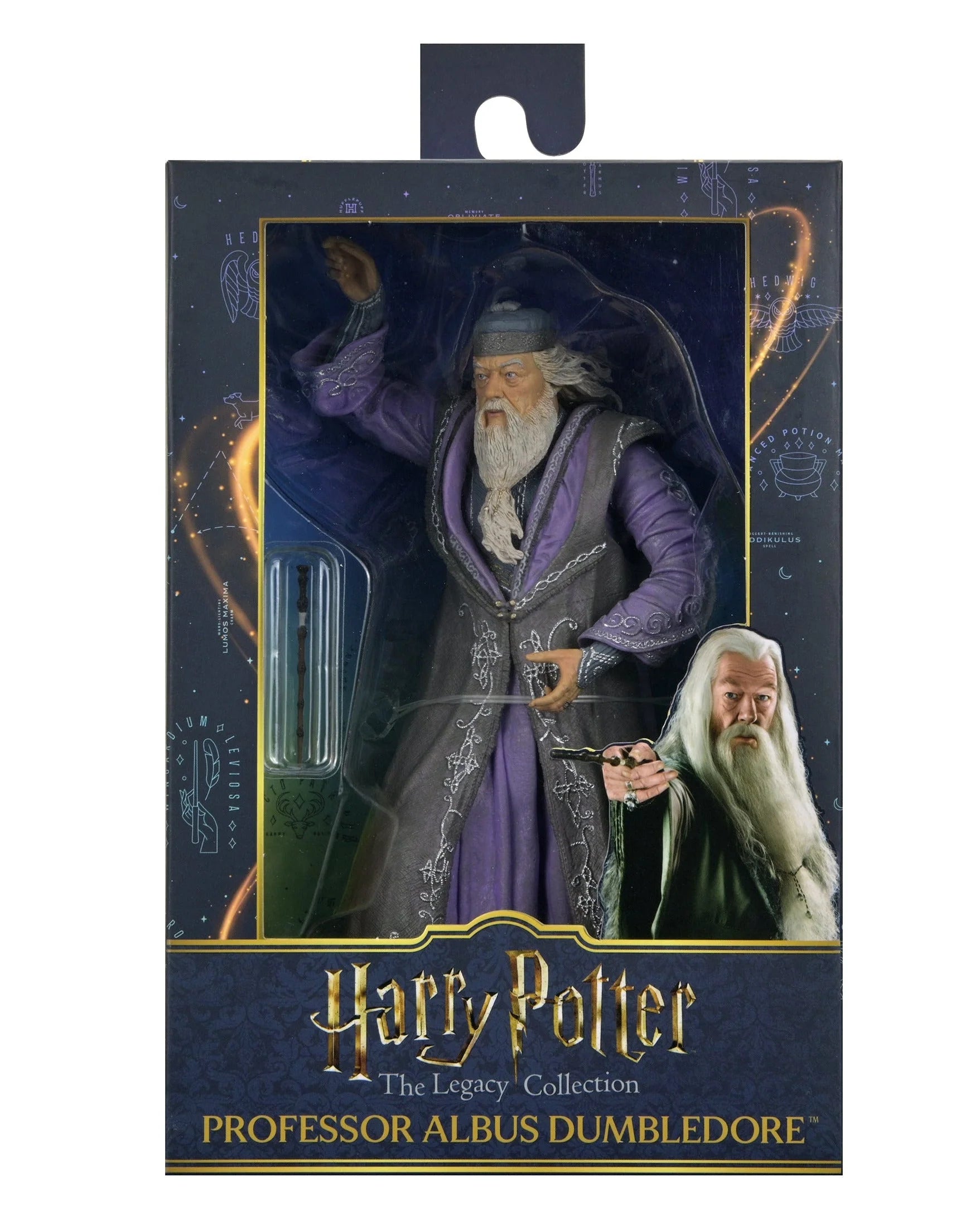 NECA Harry Potter Legacy Collection Wave 1 Bundle - Harry Potter, Dumbledore, Snape and Voldemort 7-inch action figures