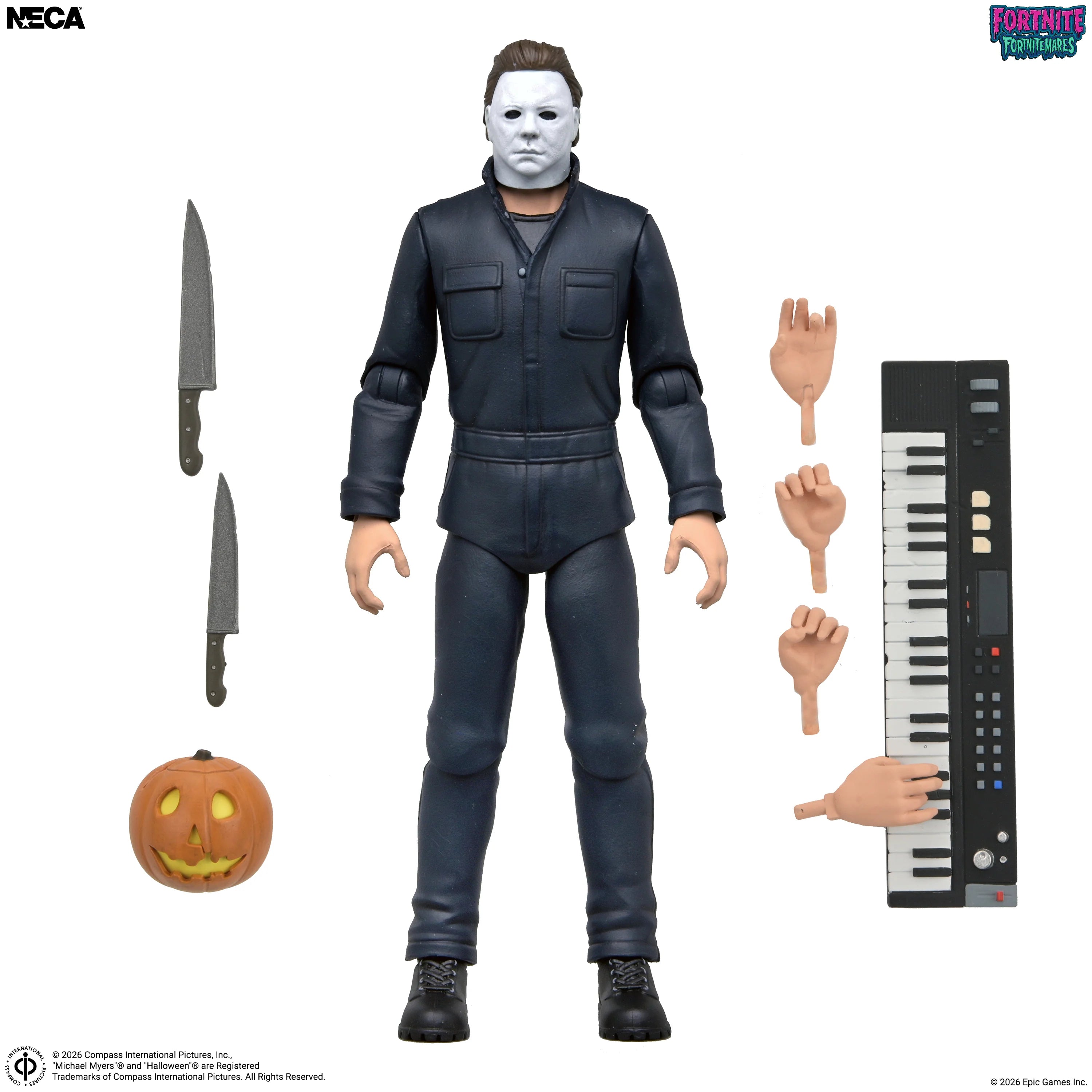 NECA - Fortnite x Halloween - Fortnitemares Michael Myers 7" Scale Action Figure (Pre-Order Ships October 2026)
