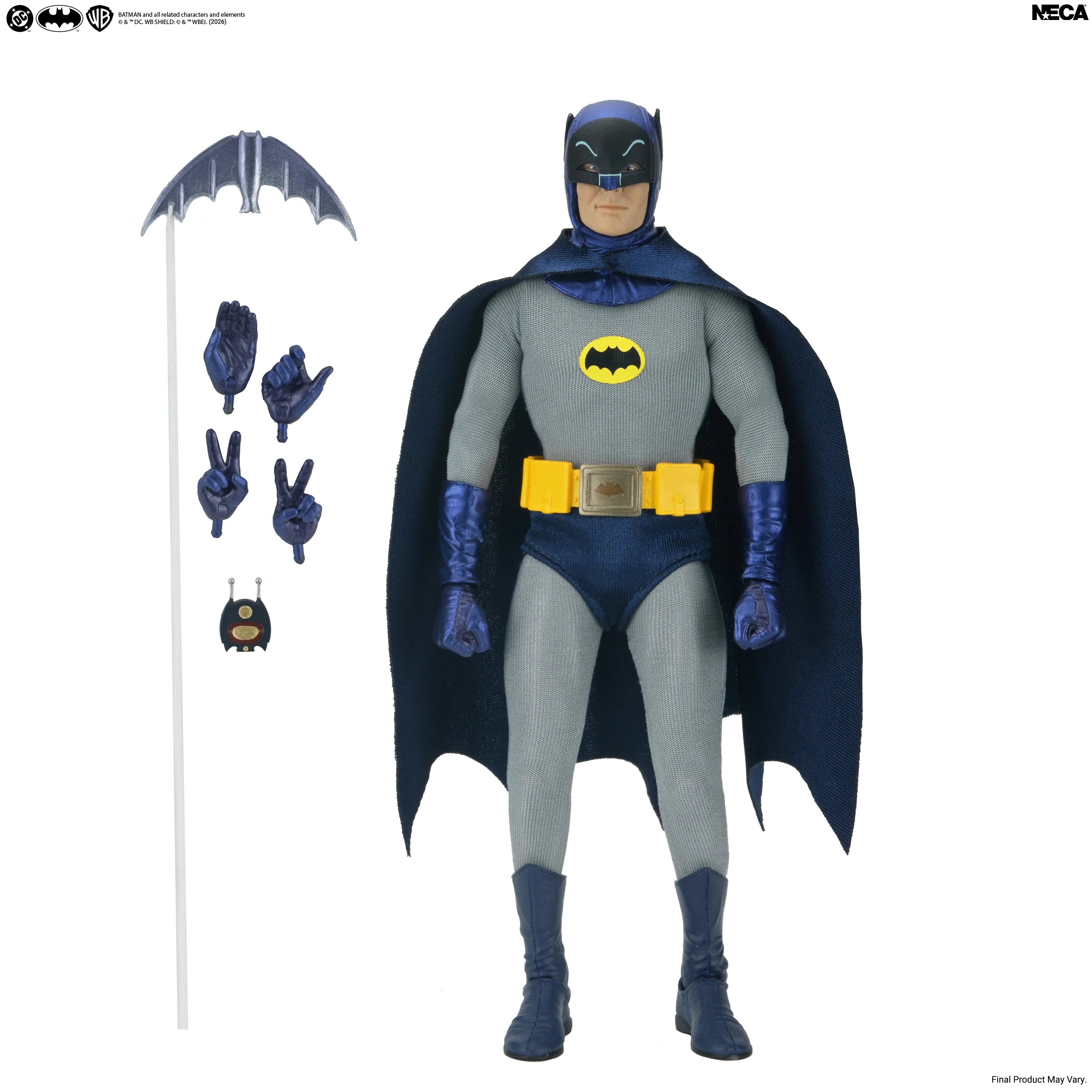 NECA - Batman (1966 TV Show) - Batman 8" Scale Clothed Action Figure (Pre-Order Ships 4th Quarter 2026)