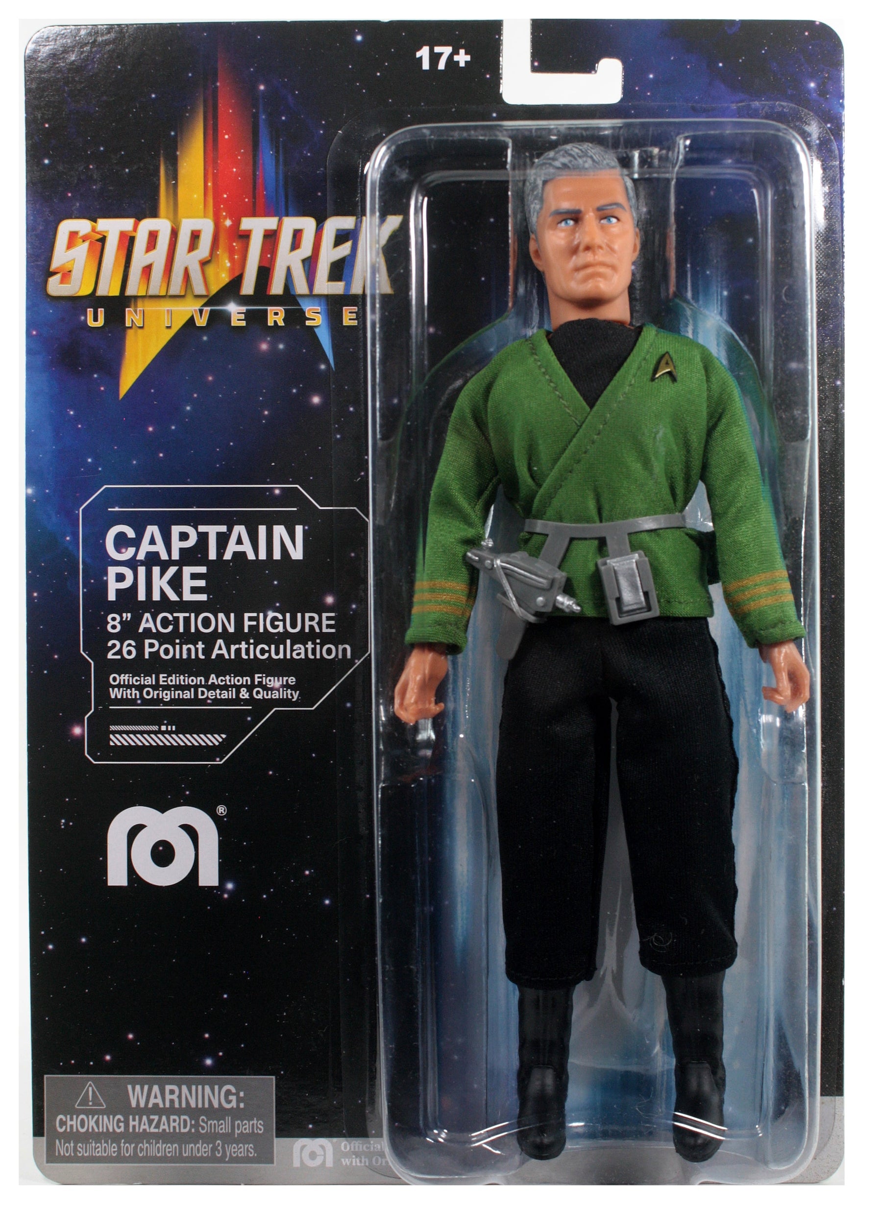 Damaged Package Mego Star Trek Wave 17 - Pike (SNW) 8" Action Figure