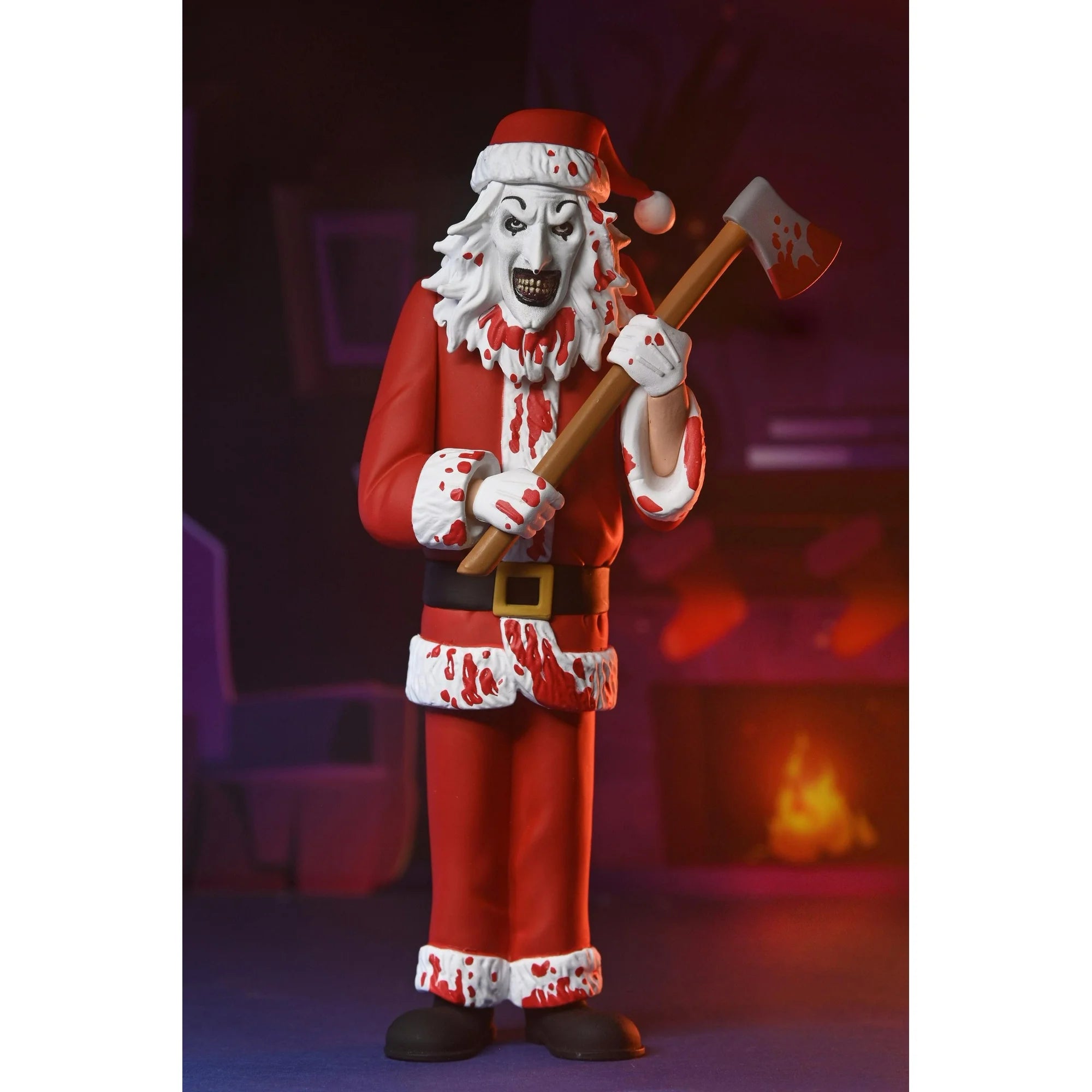 NECA - Toony Terrors - Terrifier 3: Art the Clown (Bloody Santa Suit) 6" Action Figure