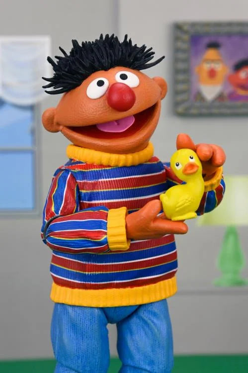 NECA - Sesame Street - Ultimate Ernie 7" Action Figure (Pre-Order Ships January 2025)