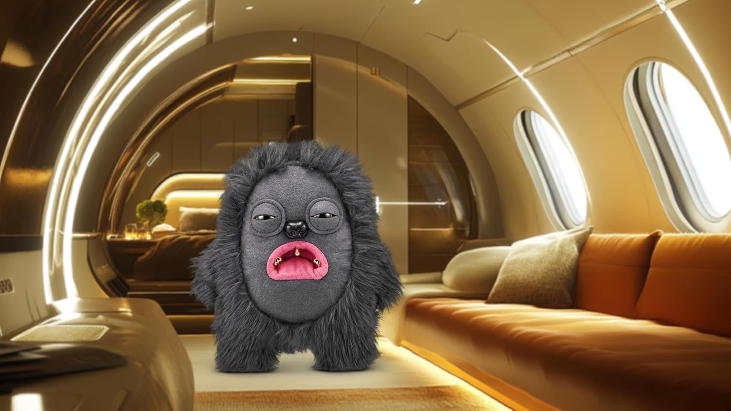 Fuggler -Gold Fuggs - Hedge Grog 9" Plush Figure