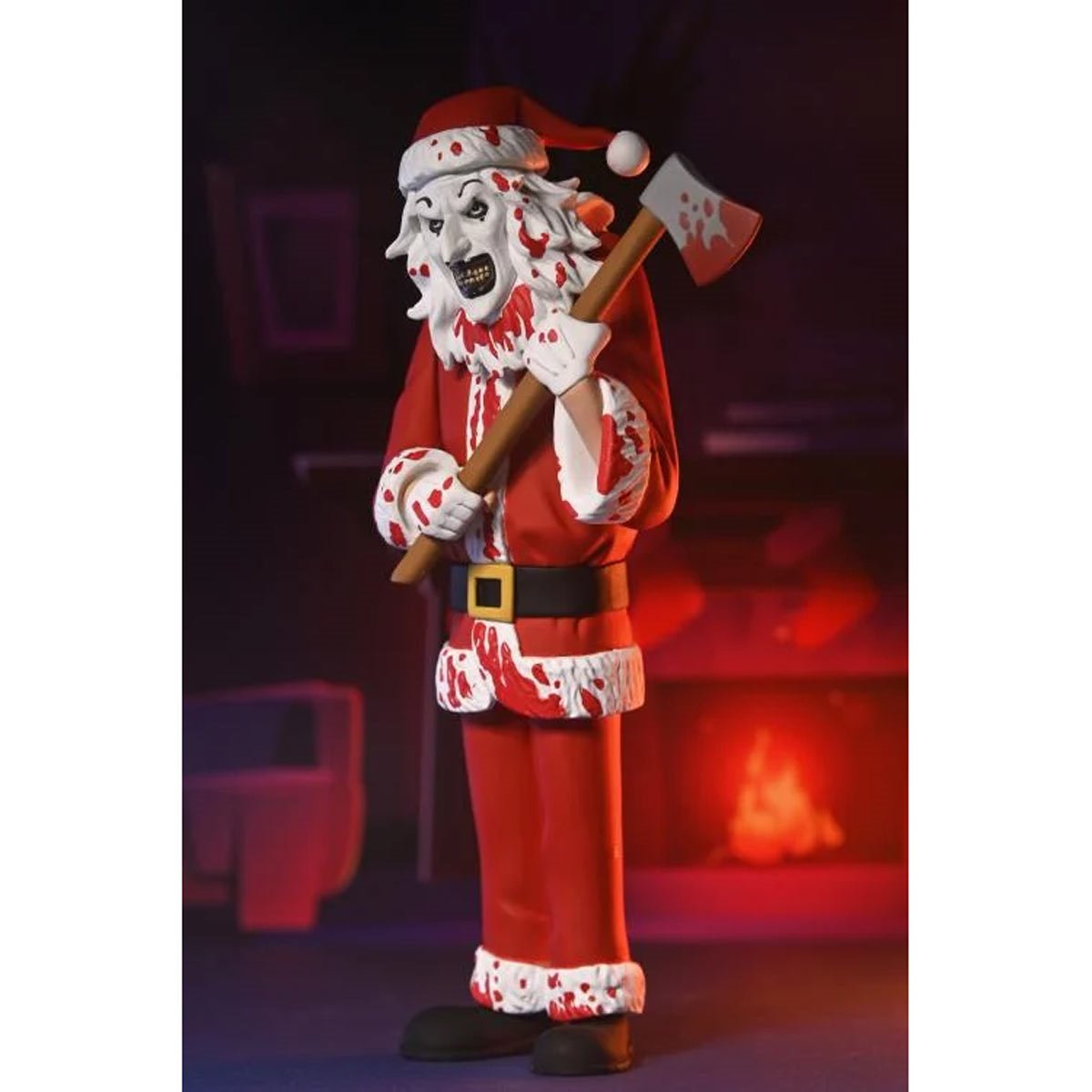 NECA - Toony Terrors - Terrifier 3: Art the Clown (Bloody Santa Suit) 6" Action Figure