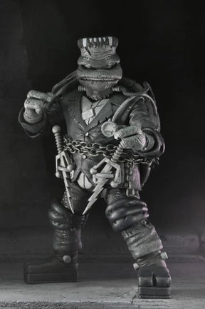 NECA - Universal Monsters x TMNT - Ultimate Black & White Action Figure 4-Pack (Pre-Order Ships October)