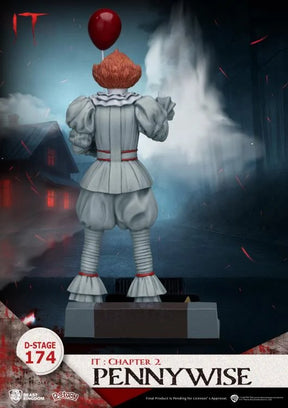 BEAST KINGDOM - IT: Chapter Two D-Stage 174 Pennywise Statue (Pre-Order Ships Q1 2026)