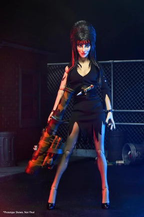 NECA - Elvira: Mistress of the Dark - Commando Elvira 8" Clothed Action Figure (Pre-Order Ships January)