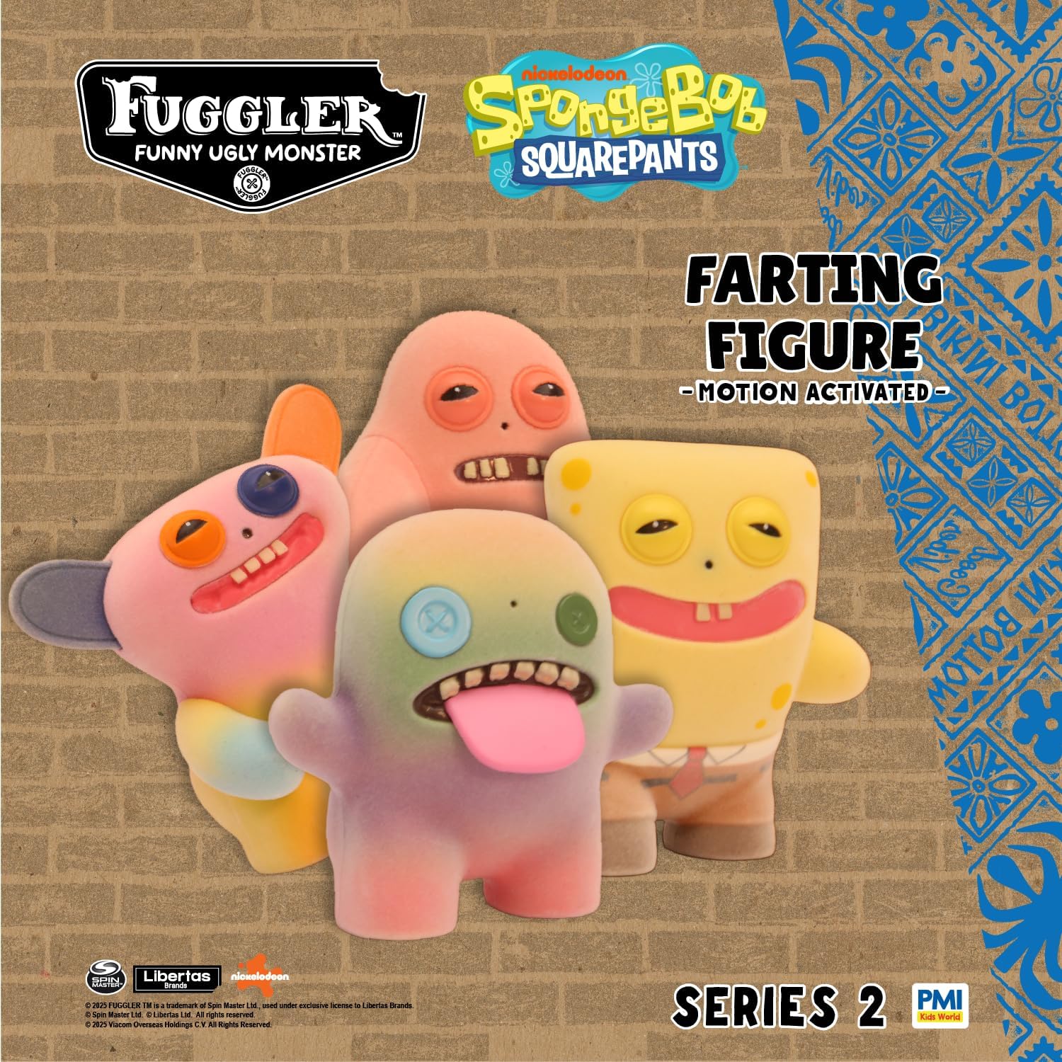 Fuggler - Series 2 - Oogah Boogah - 3.5" Interactive Farting Figure