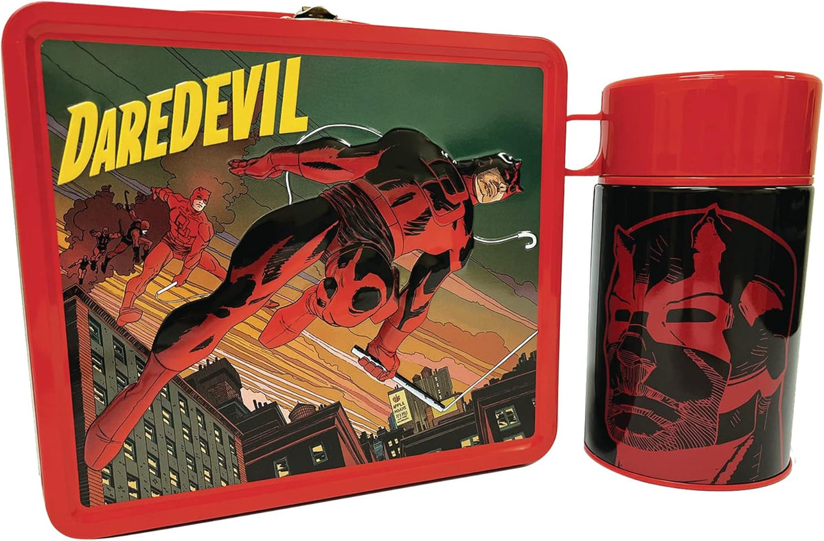 TIN TITANS - MARVEL DAREDEVIL PX LUNCHBOX & BEV CONTAINER