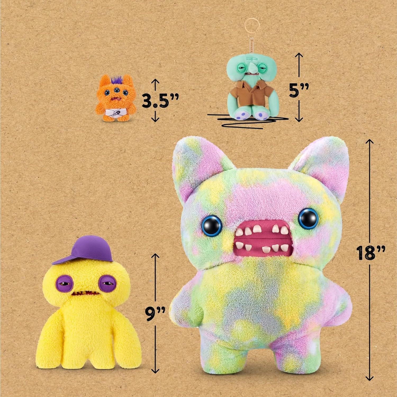 Fuggler - Bigg Fuggs - Screech - 18" Plush Figure