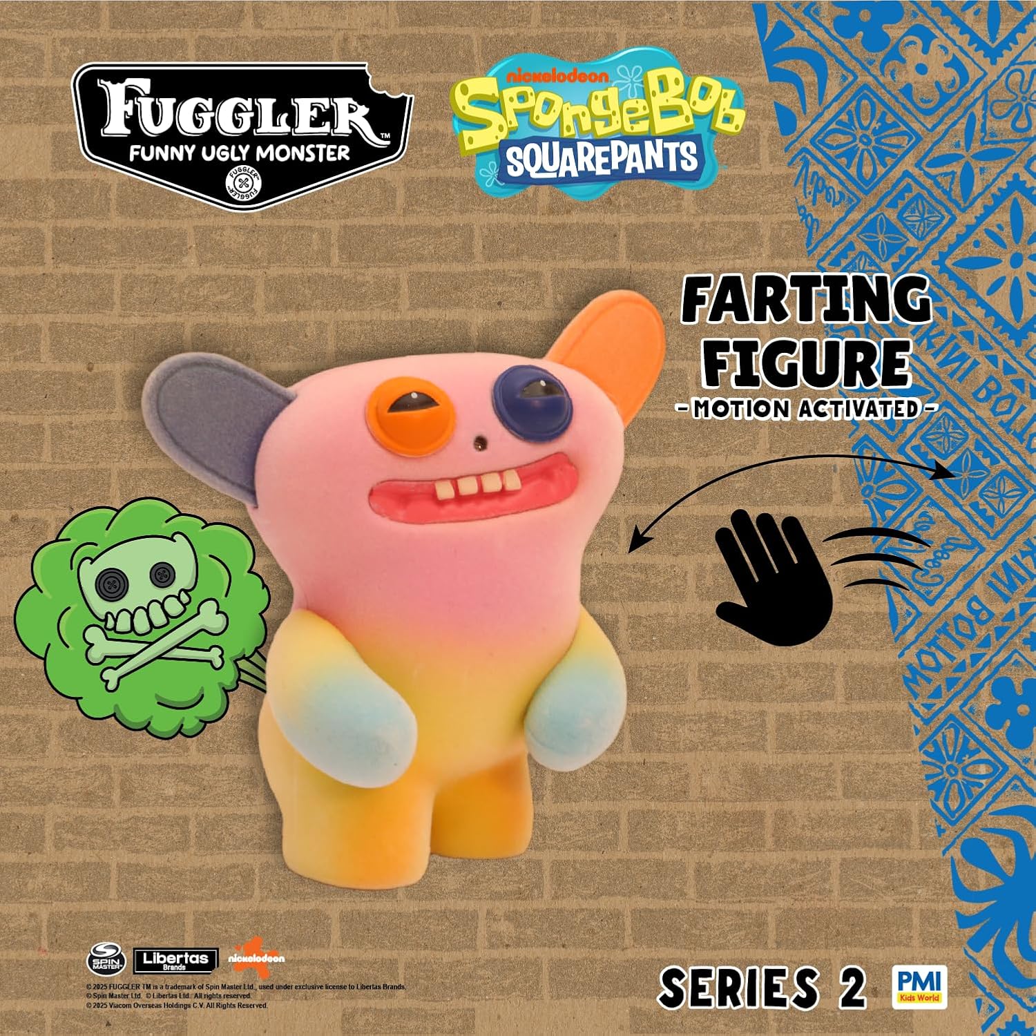 Fuggler - Series 2 - Grin Grin - 3.5" Vinyl Farting Figure