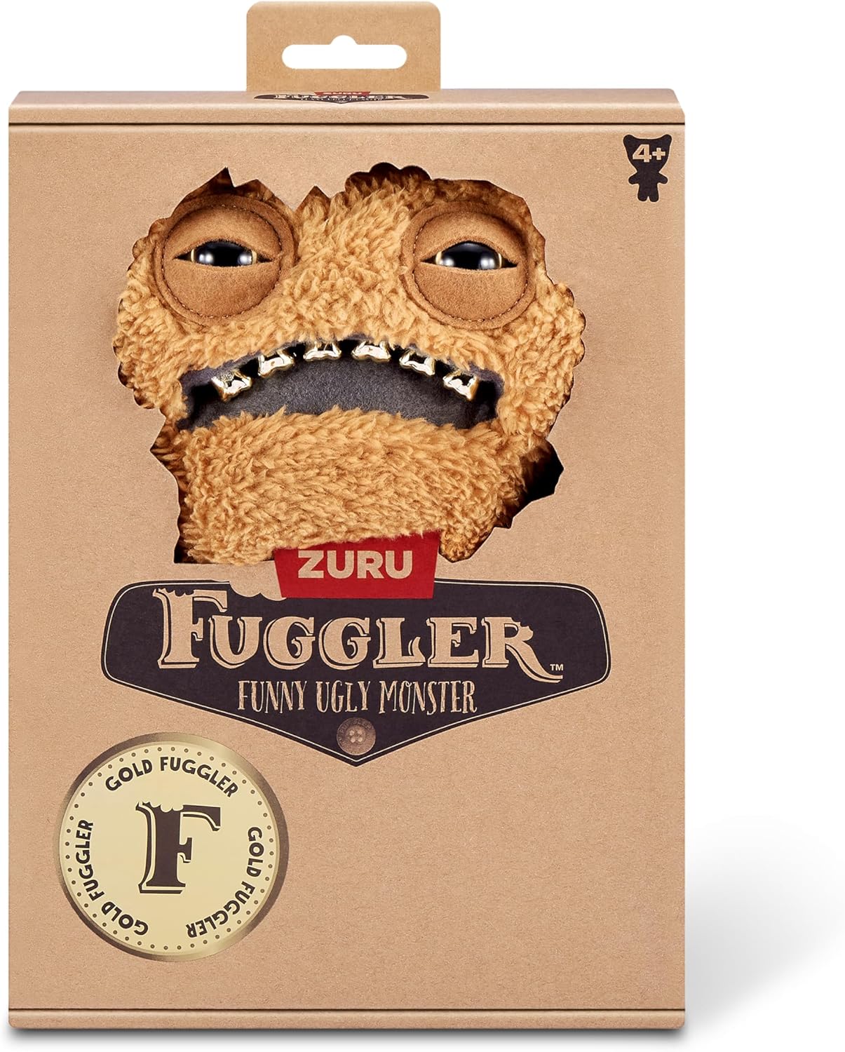 Fuggler -Gold Fuggs - Gnawing Terror 9" Plush Figure