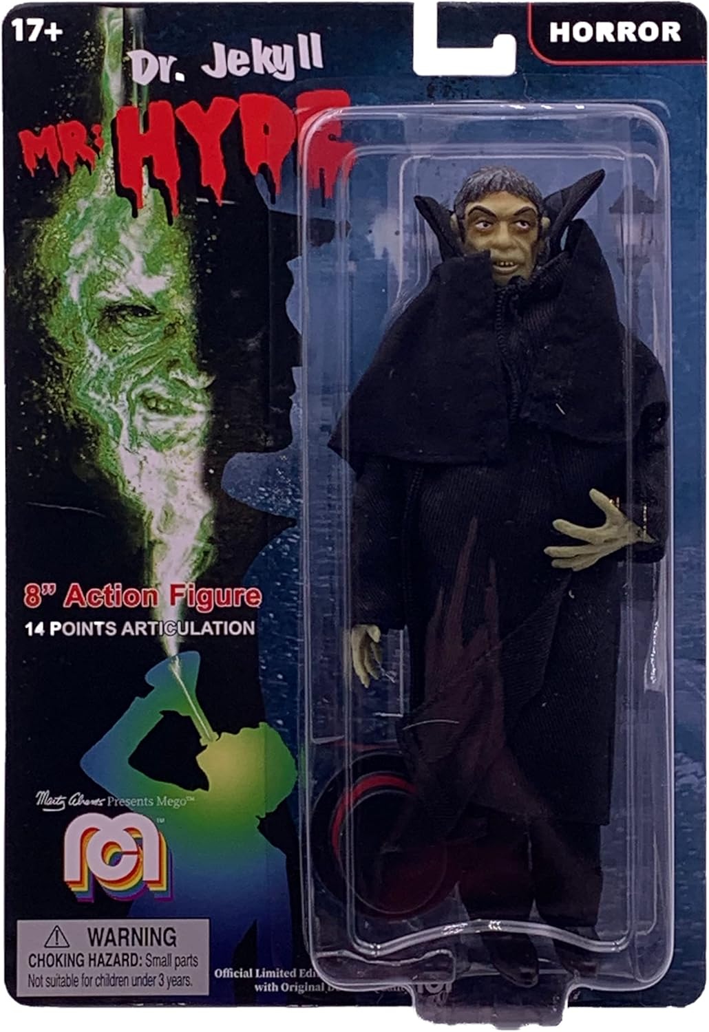 Mego Horror Wave 8 - Dr. Jekyll and Mr. Hyde - Mr. Hyde 8" Action Figure