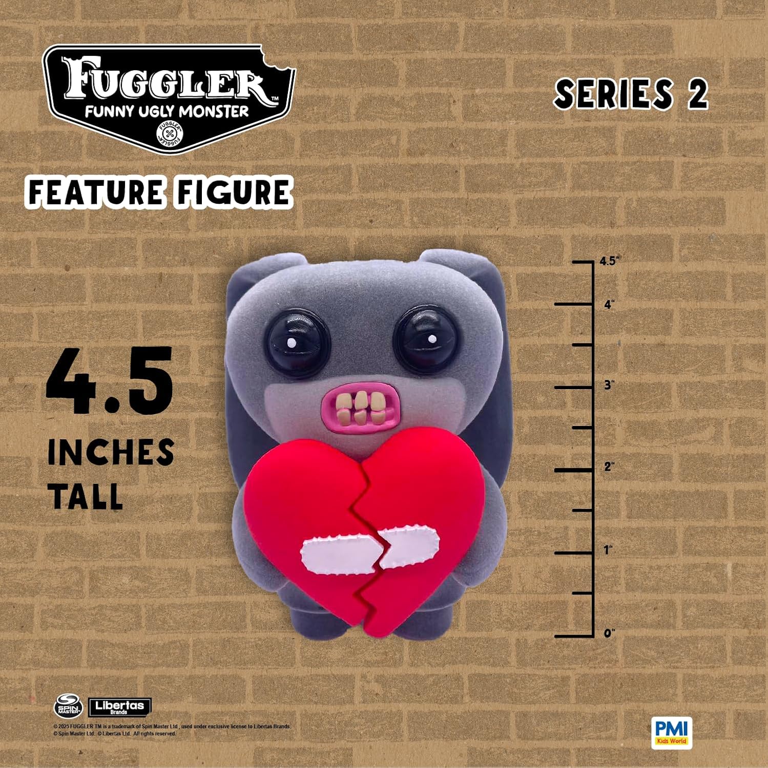 Fuggler - Series 2 - Lord Long Ears - 4.5" Interactive Feature Figure