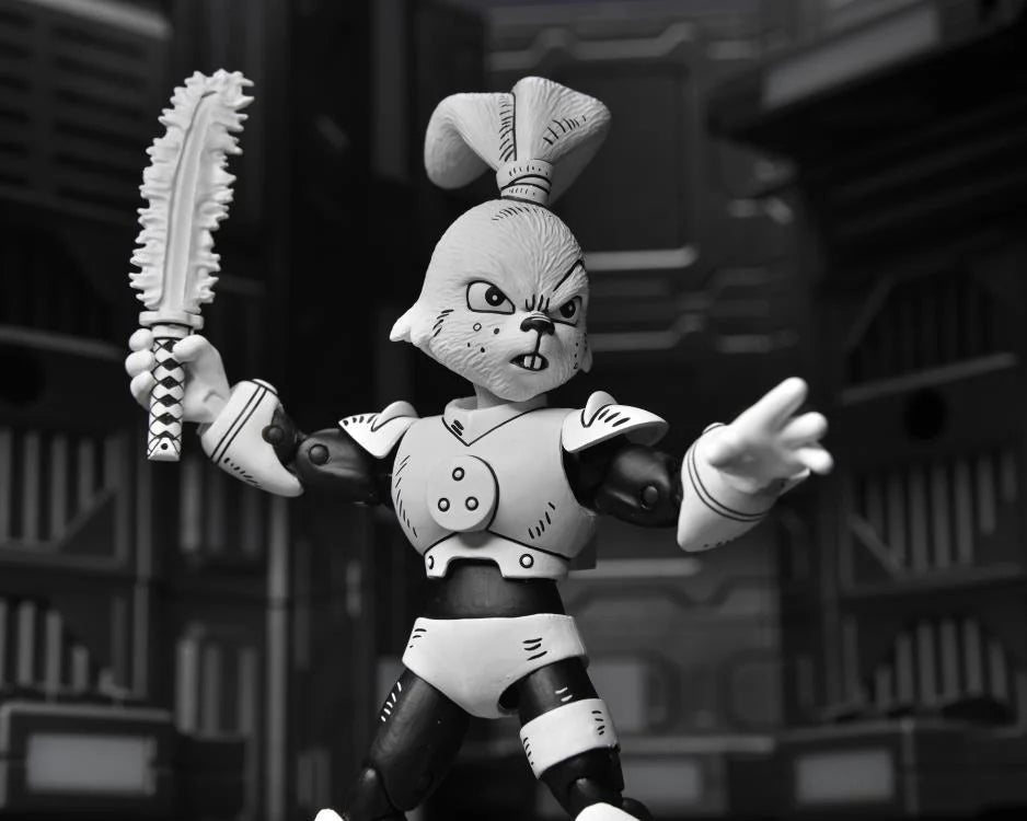 NECA - Usagi Yojimbo - Space Usagi Yojimbo (B&W) 7" Scale Action Figure (Pre-Order Ships August)