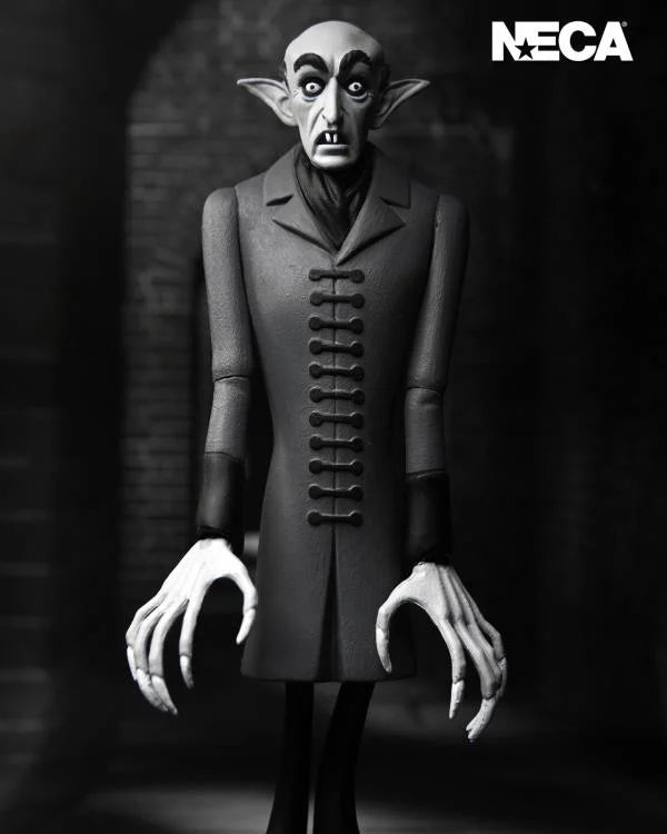 NECA - Toony Terrors - Count Orlok (Nosferatu) (Silver Screen Edition) 6" Action Figure