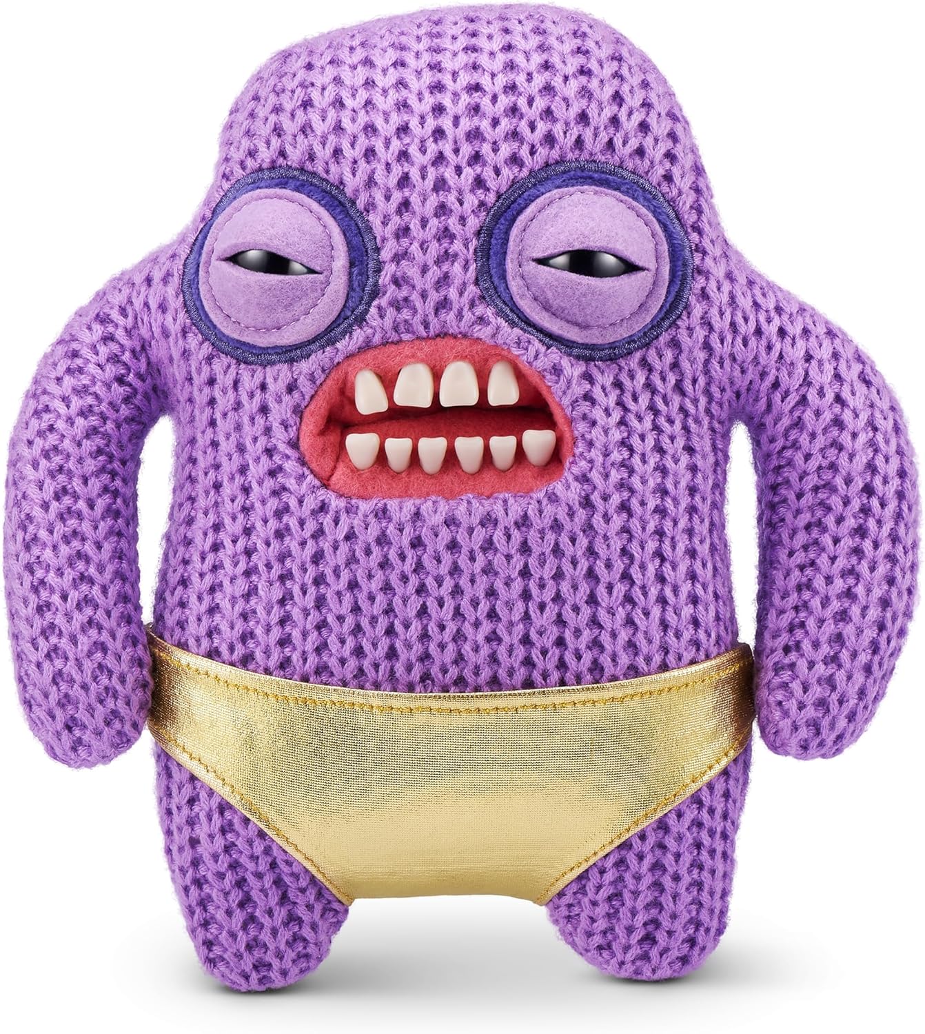 Fuggler -Gold Fuggs - Mr Needles  -  9" Plush Figure