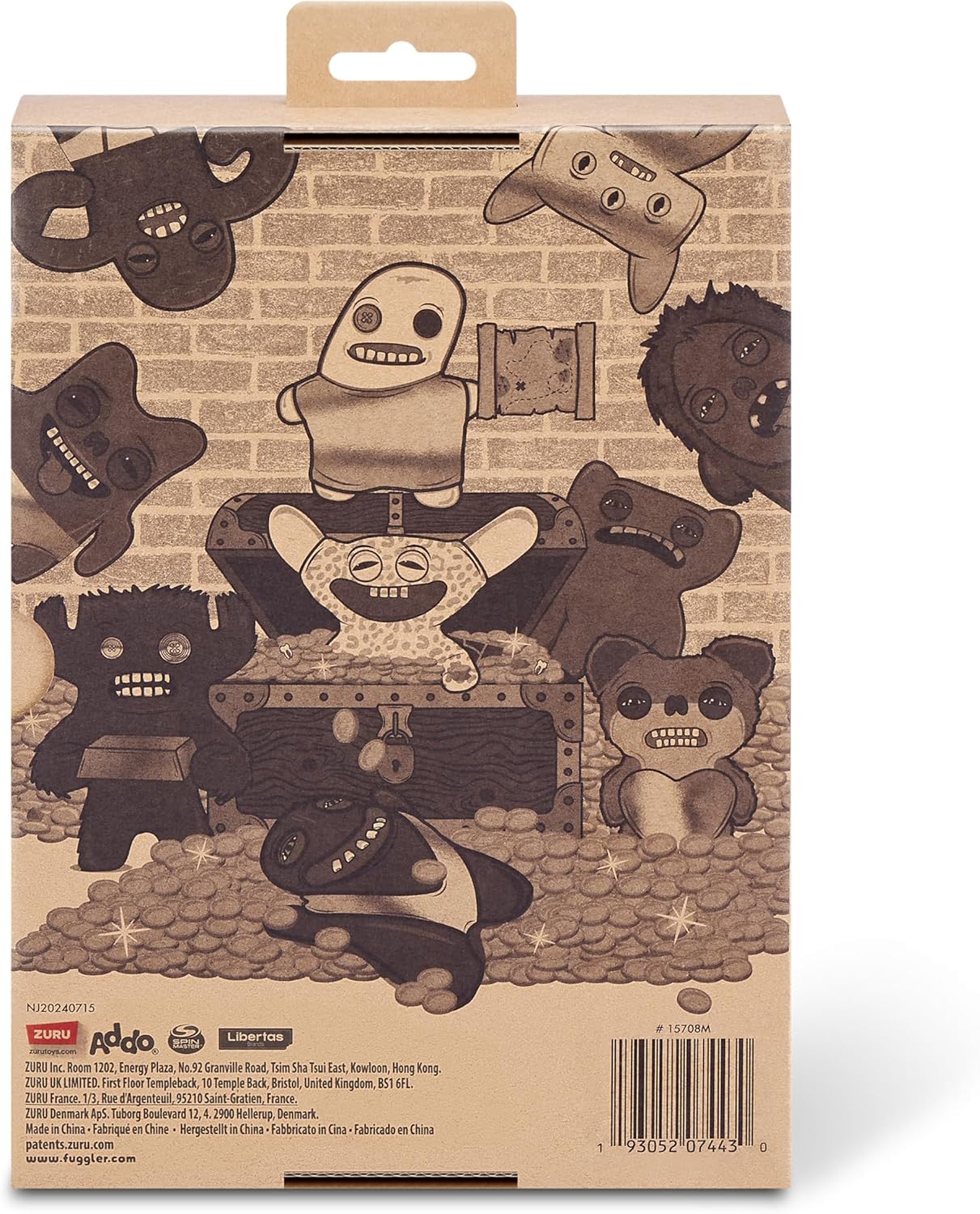 Fuggler -Gold Fuggs - Hedge Grog 9" Plush Figure