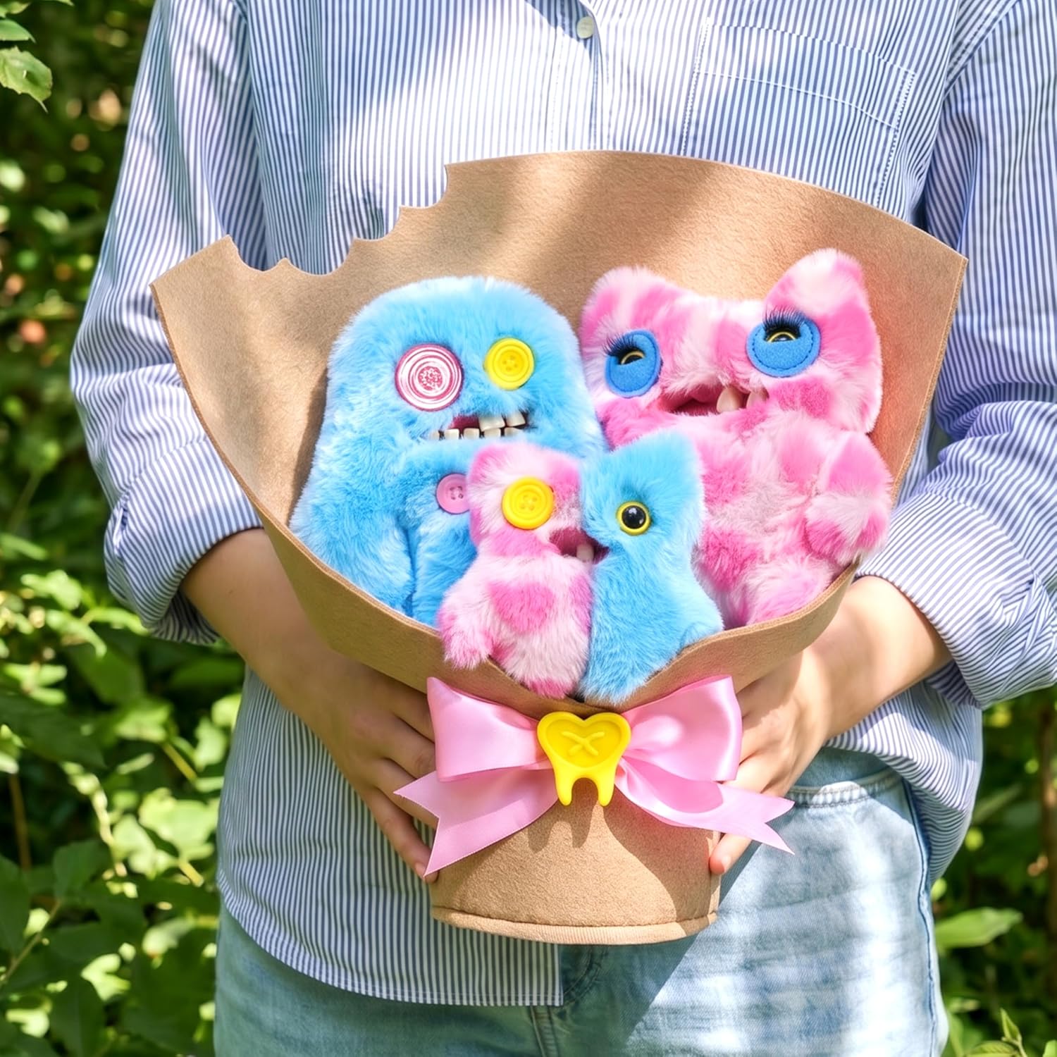Fuggler Fugg Bouquets 3-Pack | Sasquoosh, Stinkface & Squooshface