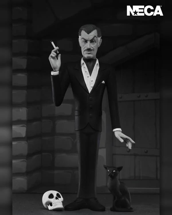 NECA - Toony Terrors - Vincent Price (Silver Screen Edition) 6" Action Figure