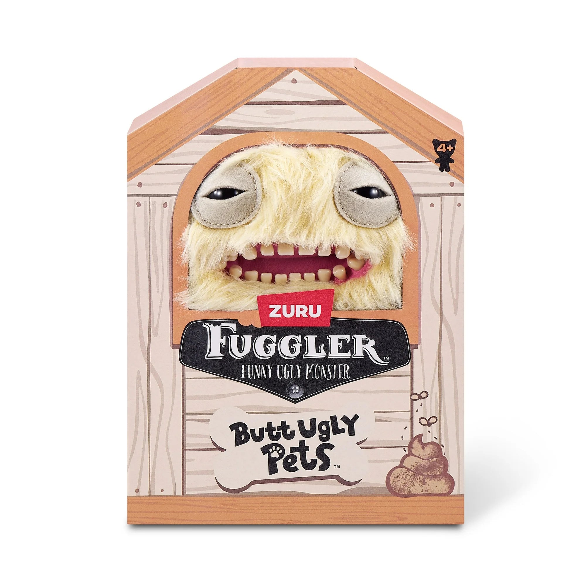 Fuggler - Butt Ugly Pets - Mr Buttons (Golden Retriever)  -  9" Plush Figure