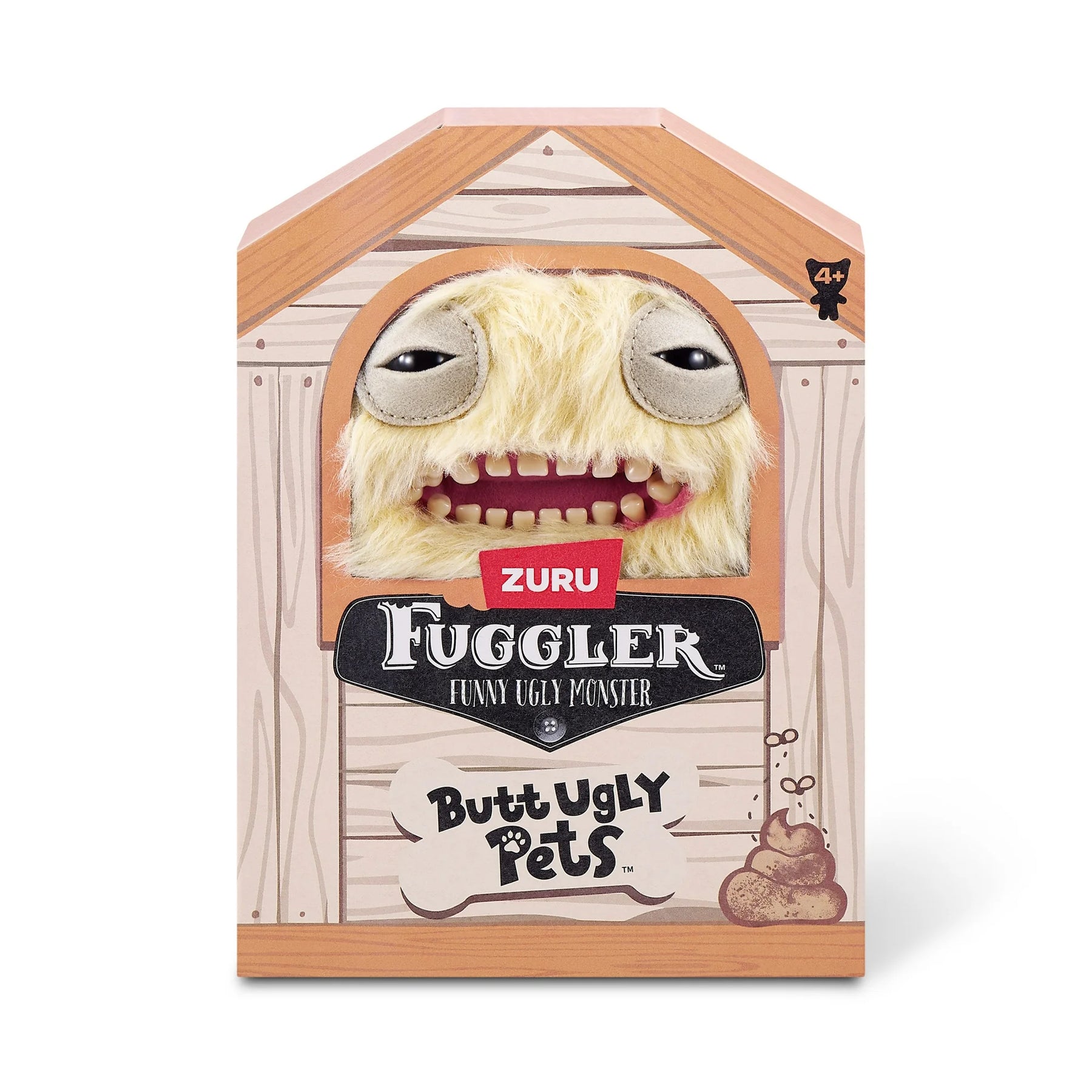 Fuggler - Butt Ugly Pets - Mr Buttons (Golden Retriever)  -  9" Plush Figure