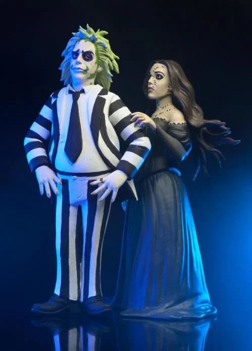 NECA - Toony Terrors Beetlejuice (2024) Beetlejuice & Delores 6" Action Figure 2-Pack