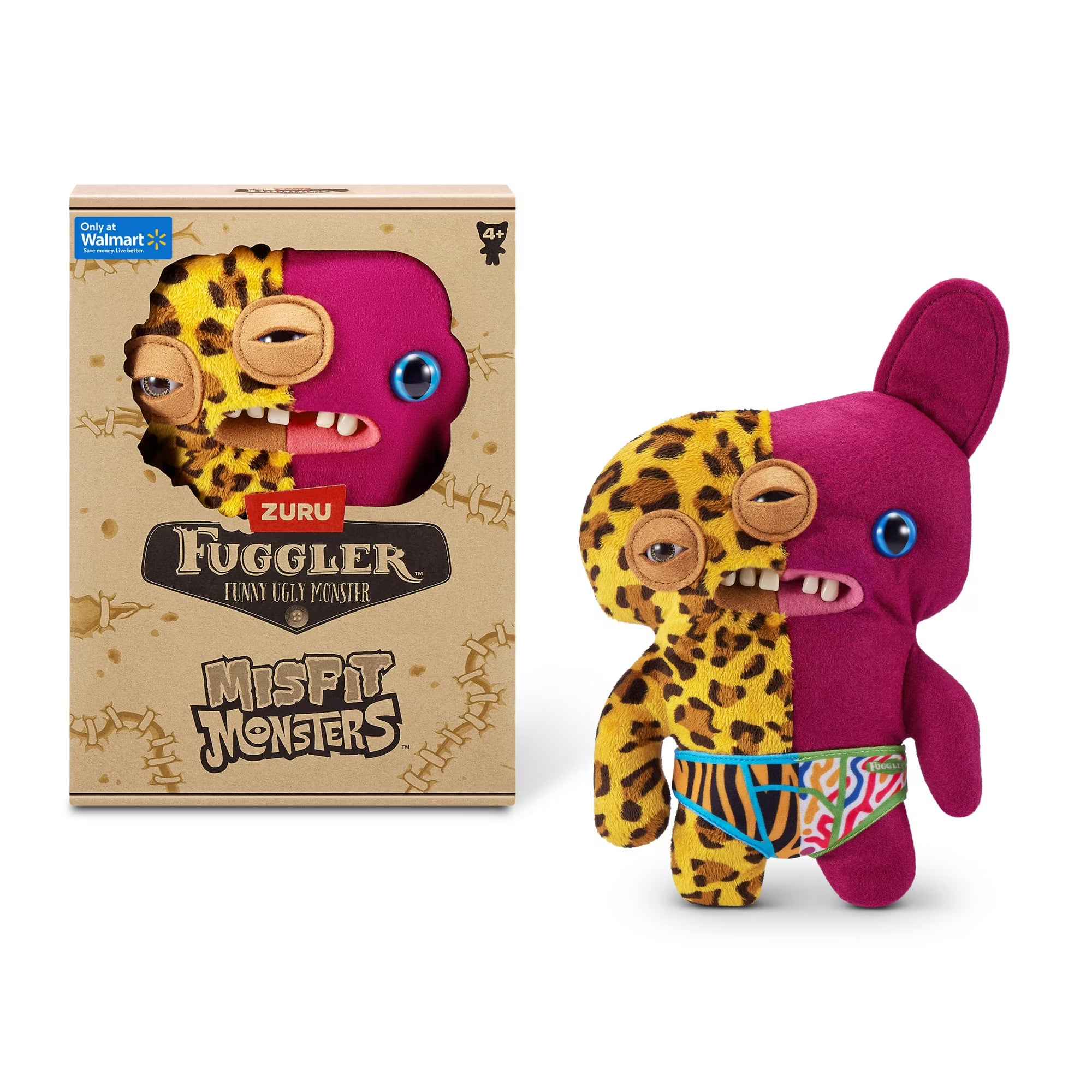 Fuggler Misfit Monsters Annoyed-O 9-Inch Plush Figure